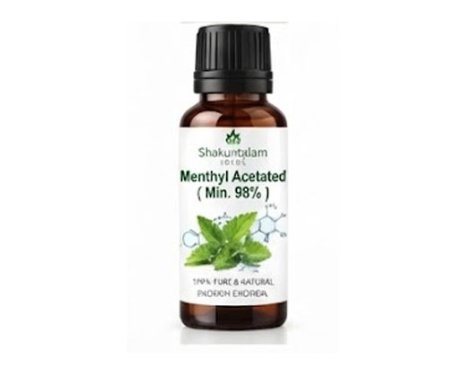 Menthyl Acetated minimum 98 percent
